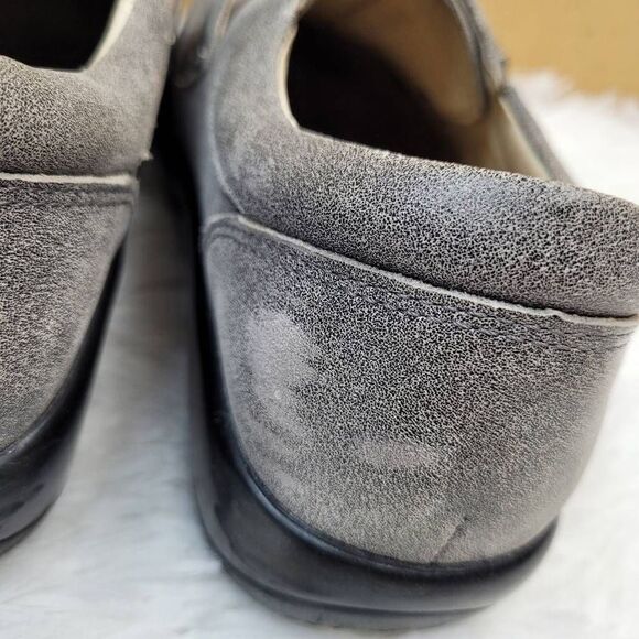 Alegria Khloe KHL-643 Gray Distressed Buckle Oxfords Women's US 9 EU 39 - Picture 5 of 12